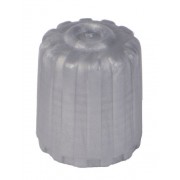 Image for Silver TPMS Valve Caps (Plastic)