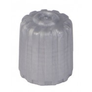 Image for Silver TPMS Valve Caps (Plastic)